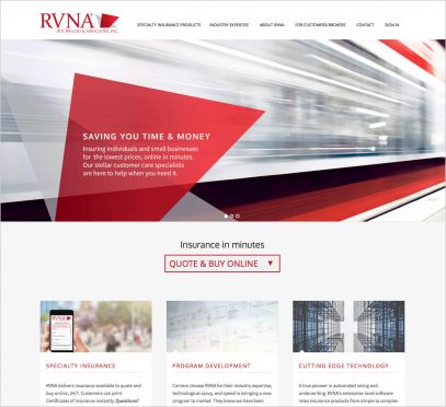 RVNA New Website - Content Strategy, Writing, UX and Website Design, WordPress Implementation
